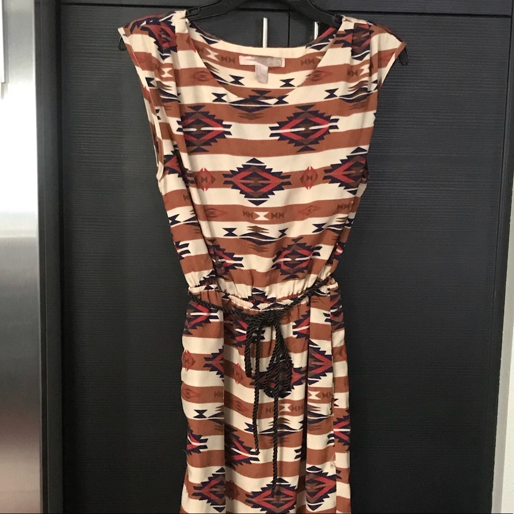 Forever 21 Dress Aztec Print